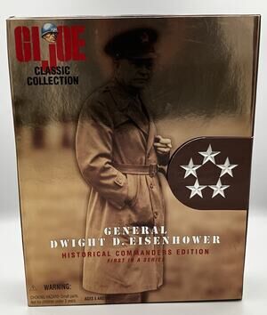 Vintage 1997 G.I. Joe Gen. Eisenhower Historical Edition NEW Sealed